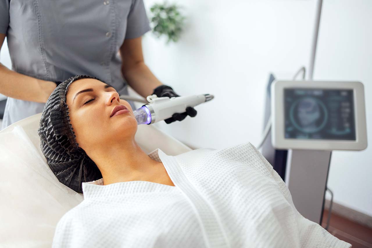 comfortable microneedle lifting procedure Comfortable microneedle lifting procedure for skin rejuvenation at Body Soul Nutrition Regenerative Institute.