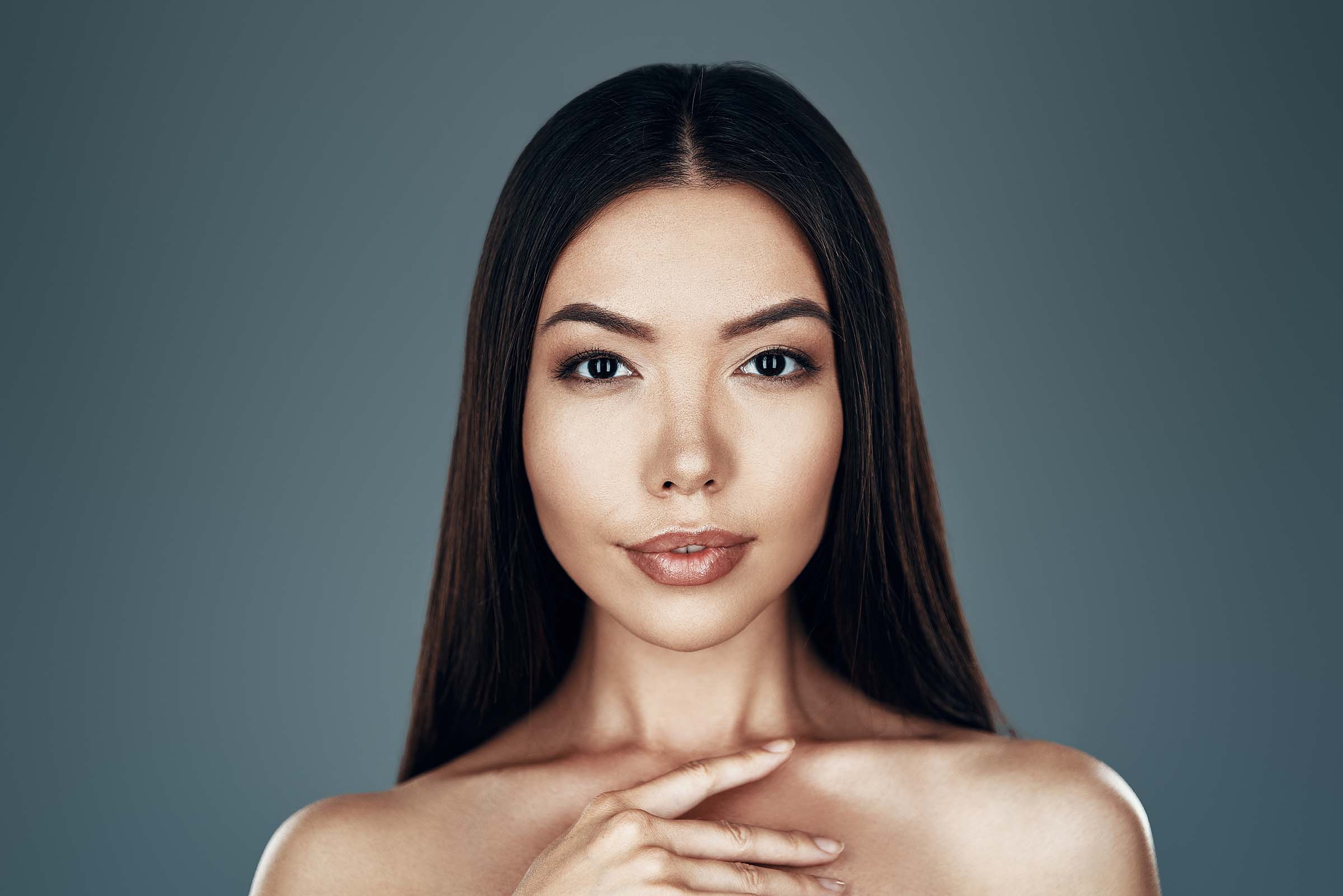 beautiful woman exudes confidence Confident woman after Botox and fillers at Body Soul Nutrition Regenerative Institute.